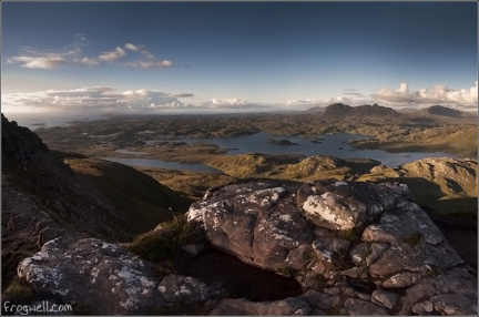 Inverpolly National Nature Reserve from Stac Pollaidh